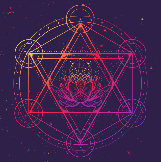 Chakra Abstract, Crystal Healing, Integrative Balance